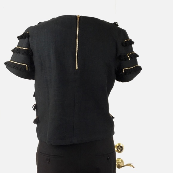 REVOLVE ENDLESS ROSE top with fringe & gold detail - Picture 6 of 8